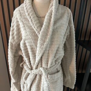 Organic cotton robe size medium